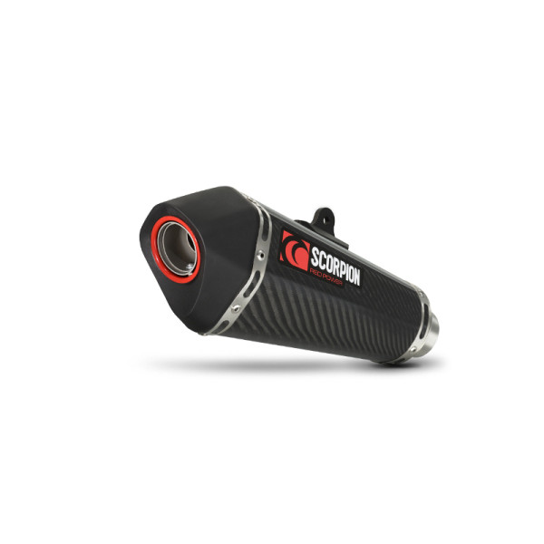 Scorpion Exhaust Triumph Speed Triple 1050 2011 - 2015 Serket Parallel Slip-on (Pair) Carbon Fibre Sleeve